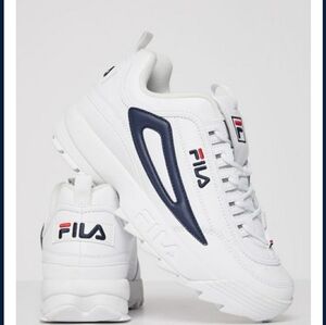 Fila Disruptor-II-XL Sneakers White/White/Fila Navy used good Condition